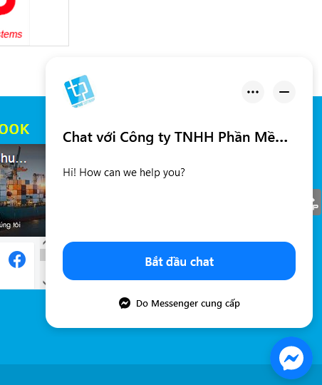 Nhúng chat Facebook Messenger vào web